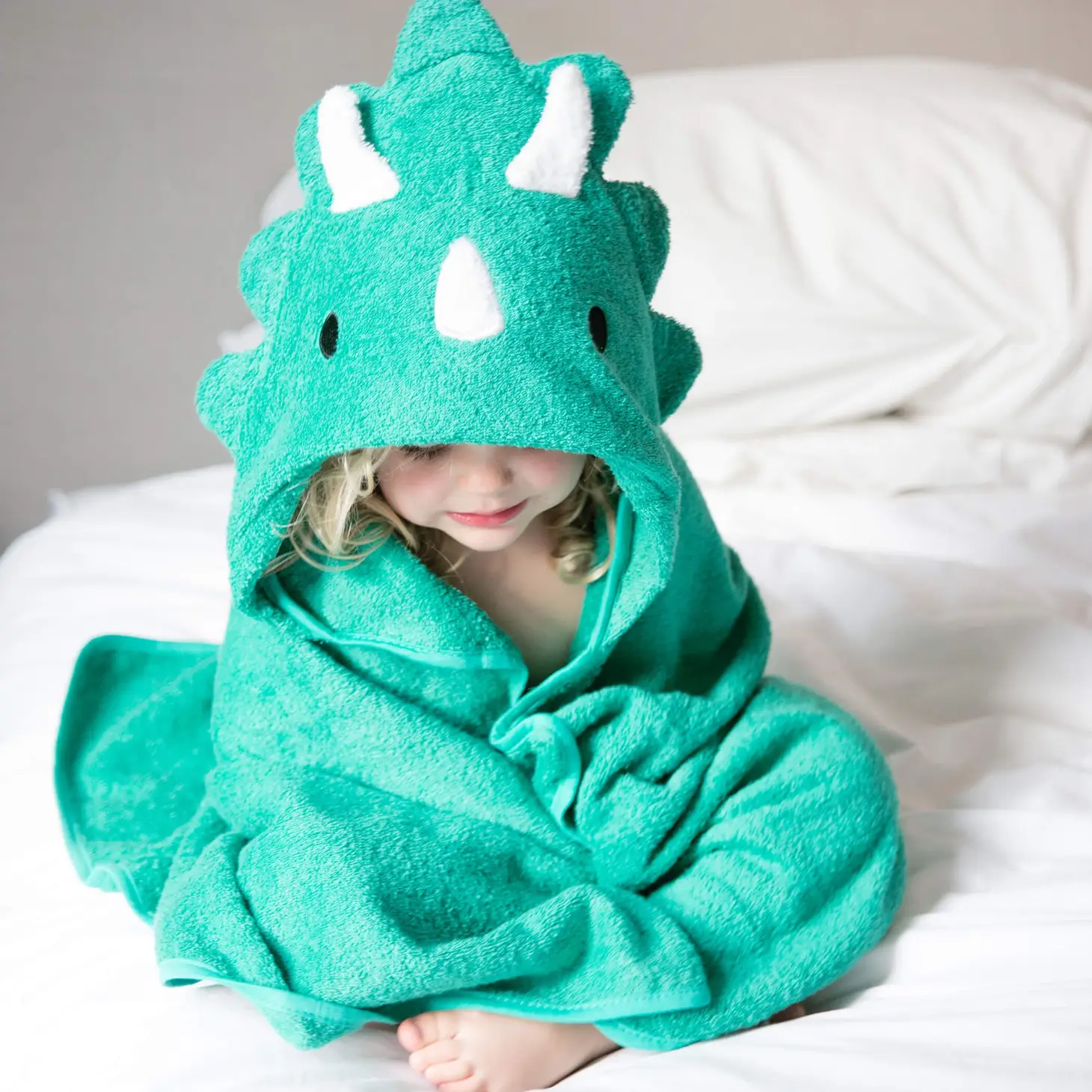 Dinosaur discount hooded towels