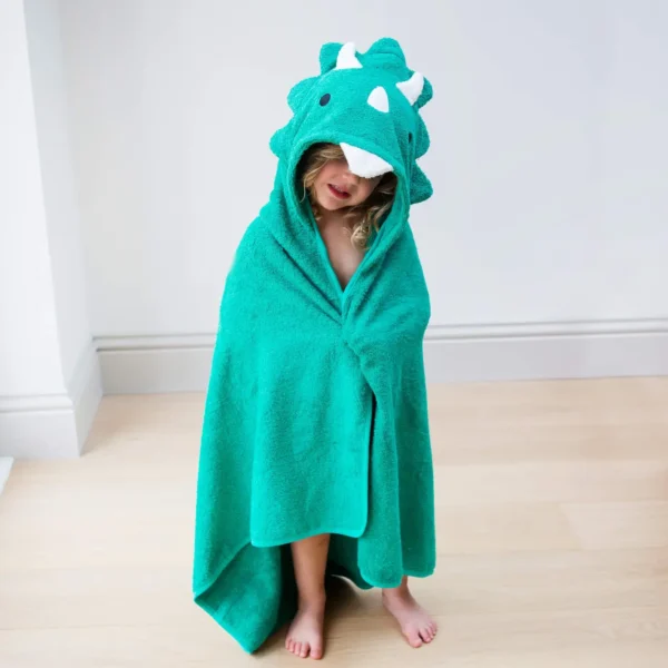 Dinosaur Friends Children's Hooded Bath Towel